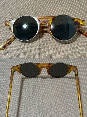 TokyoBay Round Tortoiseshell Sunglasses with Dark Lenses unisex